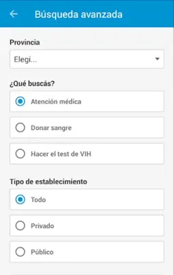 Argentina Salud android App screenshot 4